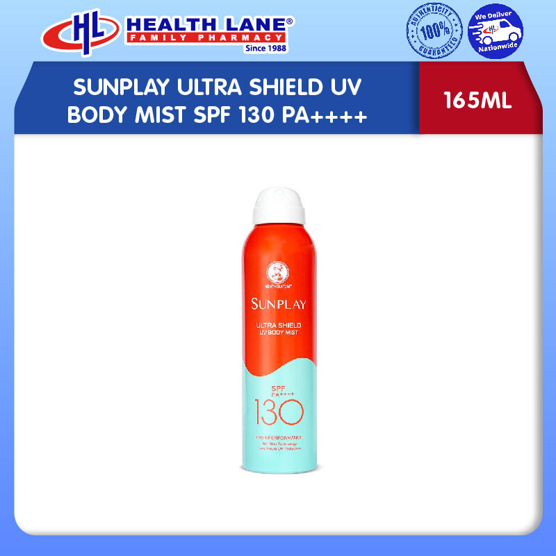 SUNPLAY ULTRA SHIELD UV BODY MIST SPF 50+ PA++++ 130 (165ML)